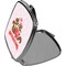 Racoon Couple Compact Mirror (Side View)