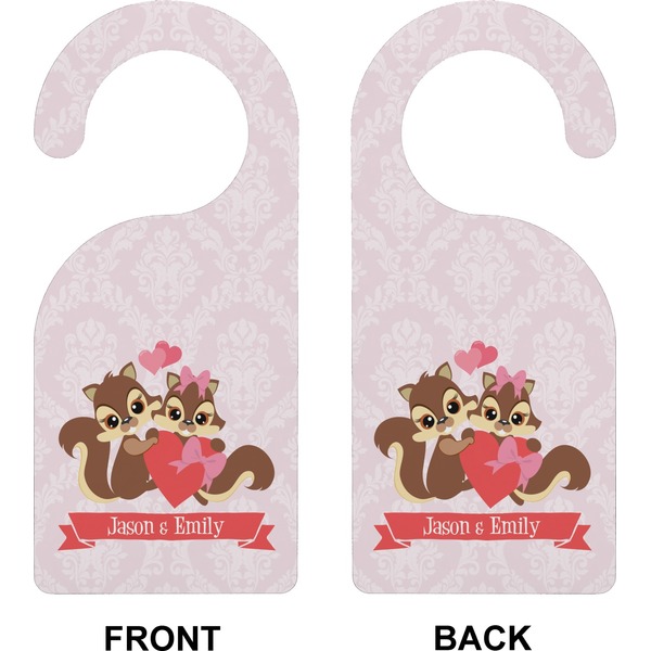 Racoon Couple Door Hanger (Approval)