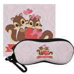 Chipmunk Couple Eyeglass Case & Cloth (Personalized)