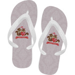 Chipmunk Couple Flip Flops (Personalized)