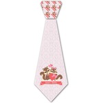 Chipmunk Couple Iron On Tie (Personalized)