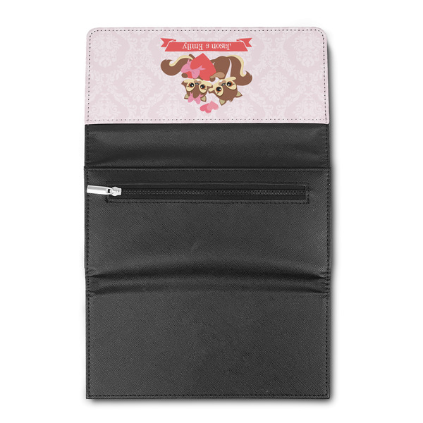 Racoon Couple Ladies Wallet (Open)