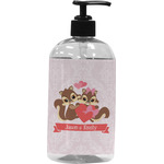 Chipmunk Couple Plastic Soap / Lotion Dispenser (Personalized)