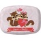 Chipmunk Couple Melamine Platter (Personalized)