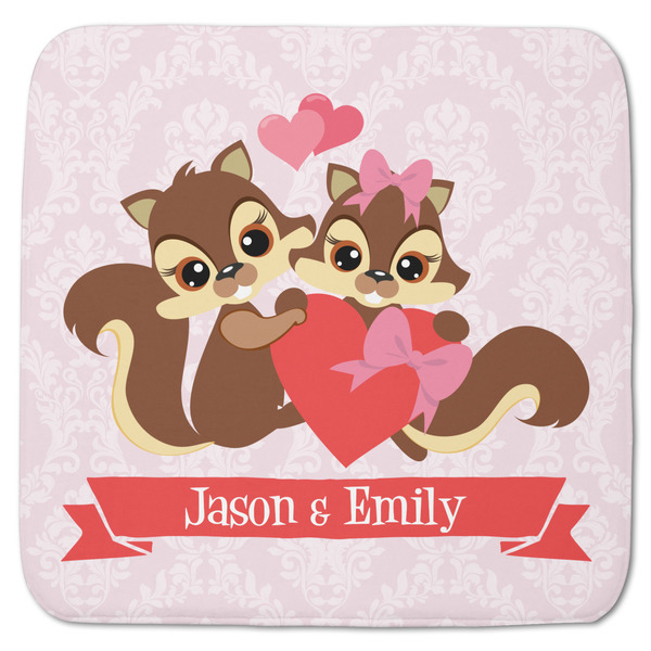Racoon Couple Memory Foam Bath Mat 48 X 48