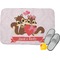 Chipmunk Couple Memory Foam Bath Mat (Personalized)