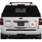 Raccoon Couple Personalized Car Magnets on Ford Explorer