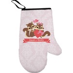 Chipmunk Couple Oven Mitt (Personalized)