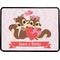 Racoon Couple Rectangular Car Hitch Cover w/ FRP Insert