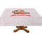 Racoon Couple Rectangular Tablecloths (Personalized)
