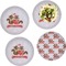 Racoon Couple Set of Lunch / Dinner Plates