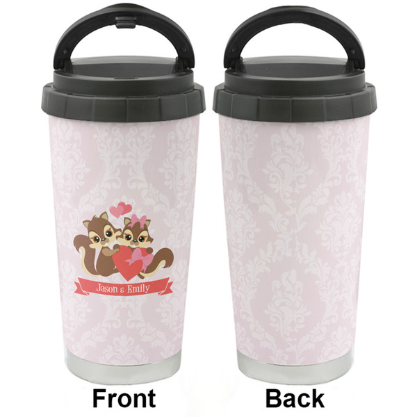 Raccoon Couple Stainless Steel Travel Cup - Apvl
