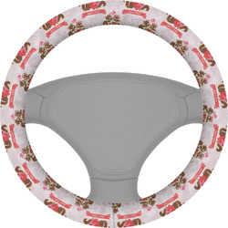 Chipmunk Couple Steering Wheel Cover (Personalized)