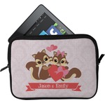 Chipmunk Couple Tablet Case / Sleeve (Personalized)