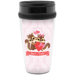 Chipmunk Couple Acrylic Travel Mug without Handle (Personalized)