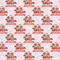 Racoon Couple Wrapping Paper Square