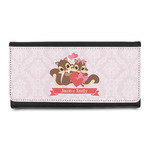 Chipmunk Couple Leatherette Ladies Wallet (Personalized)