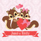 Chipmunk Couple