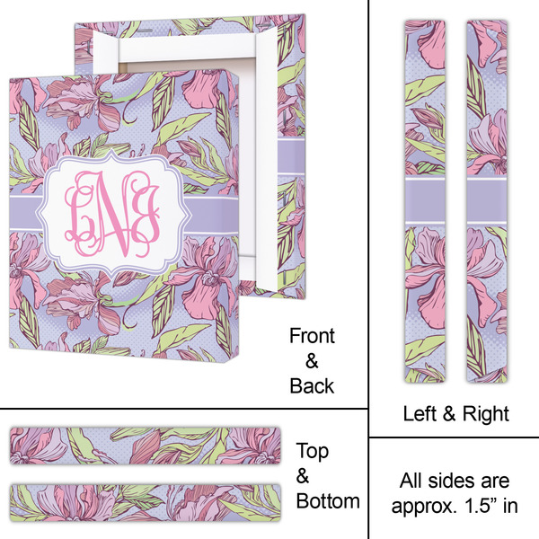 Orchids 11x14 - Canvas Print - Approval