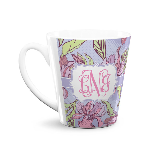 Orchids 12 Oz Latte Mug - Front