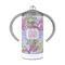 Orchids 12 oz Stainless Steel Sippy Cups - FRONT