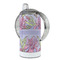 Orchids 12 oz Stainless Steel Sippy Cups - FULL (back angle)