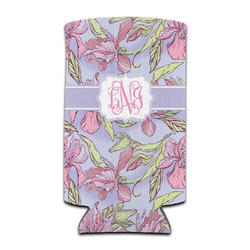 Orchids Can Cooler (tall 12 oz) (Personalized)