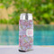 Orchids Can Cooler - Tall 12oz - In Context
