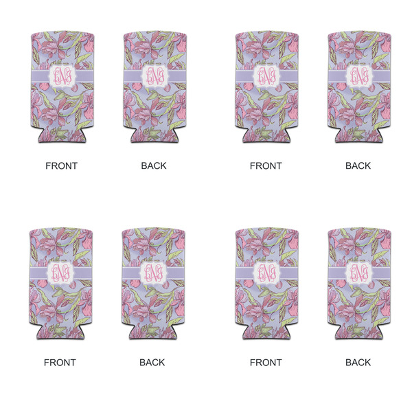 Orchids 12oz Tall Can Sleeve - Set of 4 - APPROVAL