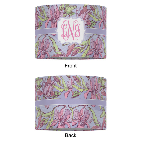 Orchids 16" Drum Lampshade - APPROVAL (Fabric)