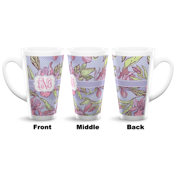 Orchids 16 Oz Latte Mug - Approval
