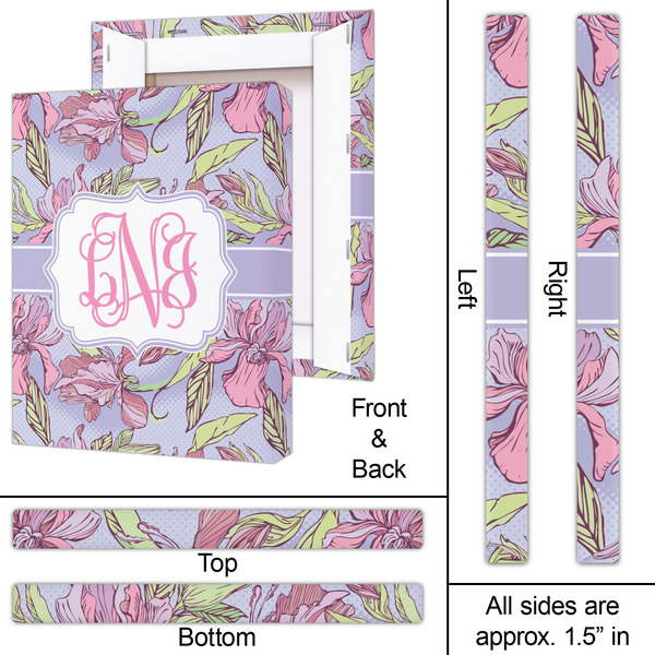 Orchids 16x20 - Canvas Print - Approval