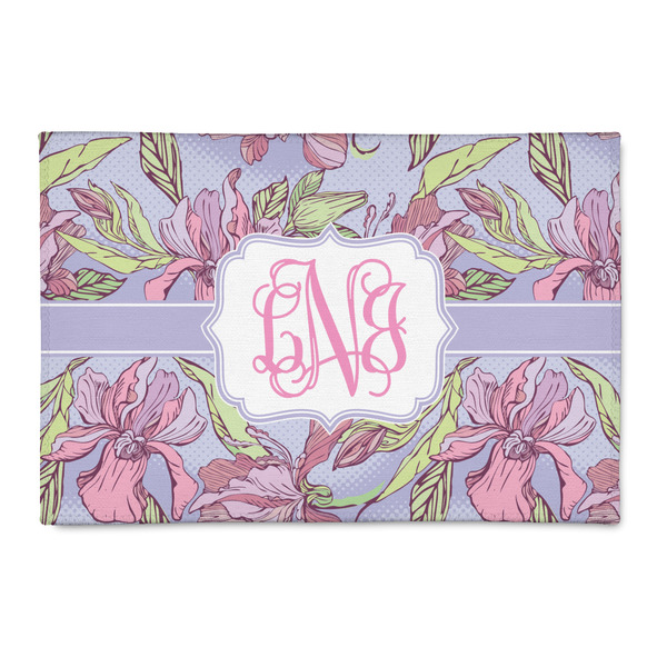 Custom Orchids 2' x 3' Indoor Area Rug (Personalized)