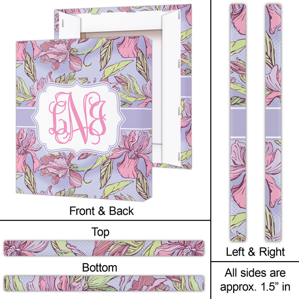 Orchids 20x24 - Canvas Print - Approval