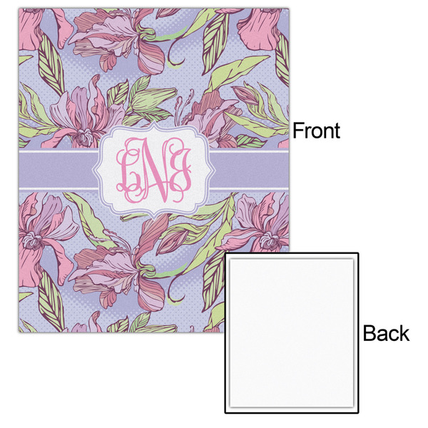 Orchids 20x24 - Matte Poster - Front & Back