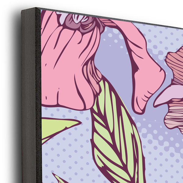 Orchids 20x24 Wood Print - Closeup