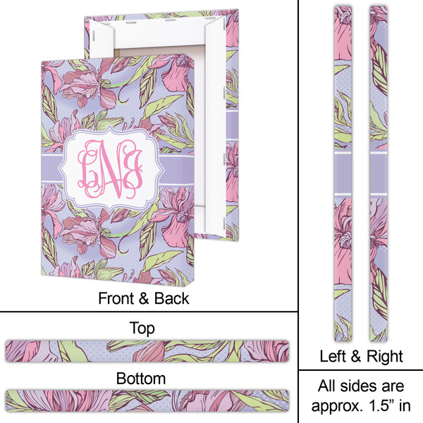 Orchids 20x30 - Canvas Print - Approval