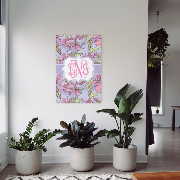 Orchids 20x30 - Canvas Print - In Context