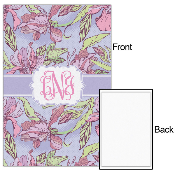 Orchids 24x36 - Matte Poster - Front & Back