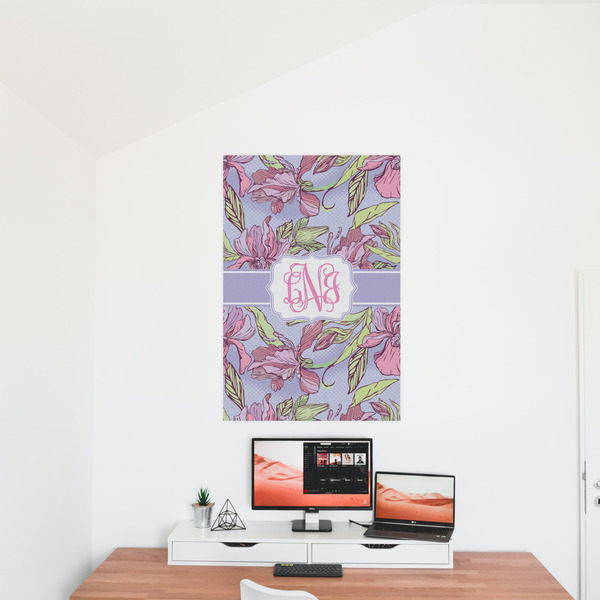 Orchids 24x36 - Matte Poster - On the Wall