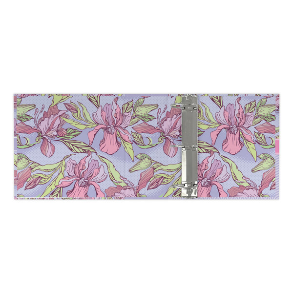 Orchids 3 Ring Binders - Full Wrap - 3" - OPEN INSIDE