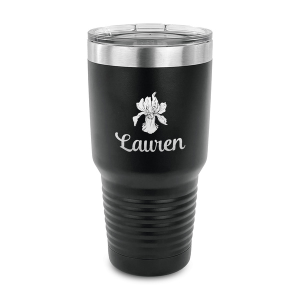 Custom Orchids 30 oz Stainless Steel Tumbler (Personalized)