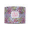 Orchids 8" Drum Lampshade - FRONT (Fabric)