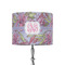 Orchids 8" Drum Lamp Shade - Fabric (Personalized)