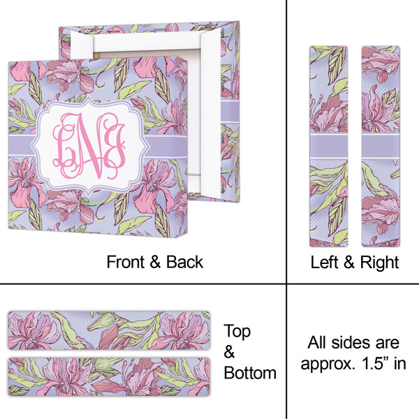 Orchids 8x8 - Canvas Print - Approval