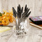 Orchids Acrylic Pencil Holder - IN CONTEXT