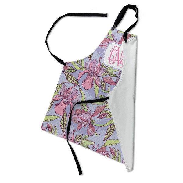 Orchids Apron - Folded