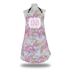 Orchids Apron w/ Monogram