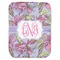 Orchids Baby Swaddling Blanket - Flat