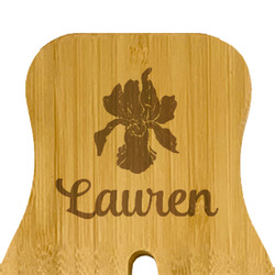 Orchids Bamboo Salad Mixing Hand (Personalized)